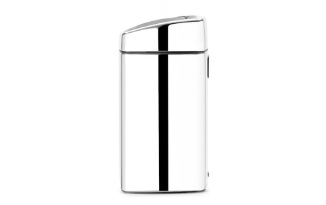 undefined, Touch-Abfallsammler Volumen 10 l, BxHxT 213 x 395 x 275 mm Edelstahl, glänzend, Brabantia Mülleimer »Touch Bin® 10 Liter«, 1 Behälter