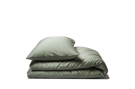 Journey Living, Journey Living - Kopfkissenbezug Braga, Eucalyptus, 40 x 60 cm, Journey Living Kissenbezug Braga