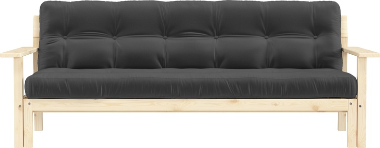 Karup Design, Karup Design Schlafsofa »Unwind«, Mit Holzstruktur, inkl. Futonmatratze, Liegefläche 130x190 cm, Karup Design Schlafsofa »Unwind«, Mit Holzstruktur, inkl. Futonmatratze, Liegefläche 130x190 cm