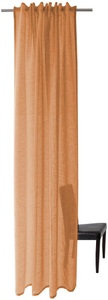 HOMING, HOMING Gardine »Oskar«, (1 St.), uni, Wohnzimmer, Schlafzimmer, transparent, HOMING Gardine »Oskar«, (1 St.), uni, Wohnzimmer, Schlafzimmer, transparent
