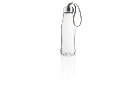 Eva Solo, Trinkflasche / Glas - 0,5 L - Eva Solo beige en glas, Eva Solo Trinkflasche »Glas Taupe 0.5l«