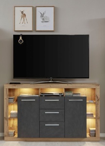 INOSIGN, INOSIGN Sideboard »Gwendolyn«, pflegeleichtes Design, Beleuchtung optional, vielseitig kombinierbar, INOSIGN Sideboard »Gwendolyn«, pflegeleichtes Design, Beleuchtung optional, vielseitig kombinierbar