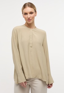 Eterna, LANGARM BLUSE 1863 BY ETERNA - PREMIUM KREPP ODER CRÊPEGEWEBE SALBEI, 