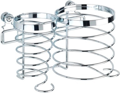 Wenko, WENKO Haartrockner-Halter »Premium«, WENKO Haartrockner- und Glätteisenhalter Duschrost