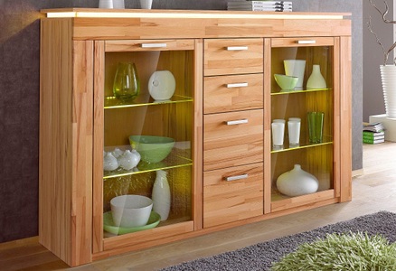undefined, Highboard, Breite 182 cm, VOGL Möbelfabrik Highboard, Breite 182 cm