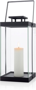 Blomus, BLOMUS Laterne »Laterne -FINCA- gross - black«, BLOMUS Kerzenlaterne »Finca 47 cm«
