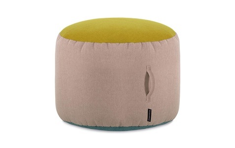 Remember®, Remember Pouf »Sand, 40 x 55 cm, Beige/Hellgrün«, 