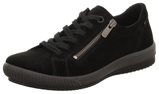 Legero, Legero Sneaker »TANARO 5.0«, mit wasserdichter GORE-TEX® Membrane, Legero Halbschuh für Damen aus Veloursleder schwarz