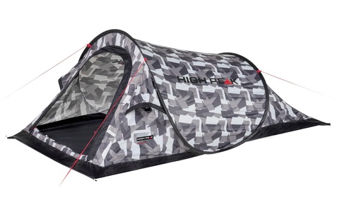 HIGH PEAK, High Peak Campo Zelt camouflage 2020 Zelte, High Peak Wurfzelt »Pop up Zelt Campo« 2 Personen mit Transporttasche