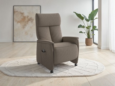Sit & More, sit&more TV-Sessel "Cremona Comfort" wahlweise manuell oder elektrischer Funktion mit Akku