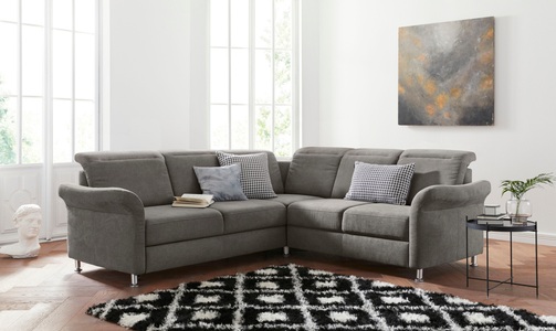 sit&more Ecksofa, inklusive Federkern, wahlweise mit Kopfteilverstellung, Bettfunktion und Schubladenstauraum