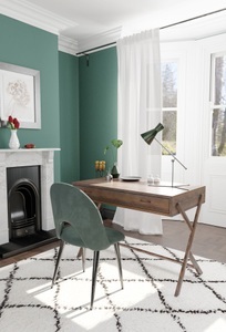 HOMING, HOMING Gardine »Lisa«, (1 St.), uni, Wohnzimmer, Schlafzimmer, transparent, HOMING Gardine »Lisa«, (1 St.), uni, Wohnzimmer, Schlafzimmer, transparent