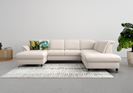 sit&more Wohnlandschaft, wahlweise mit Kopfteilverstellung, Bettfunktion und Stauraum