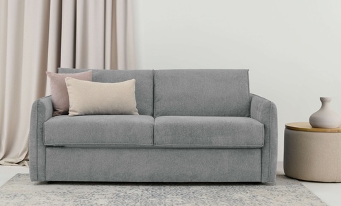 HOME AFFAIRE, Home affaire Schlafsofa »Bergamons«, 2-Sitzer, mit Dauerschlaffunktion, inkl. Federkernmatratze, Lattenrost