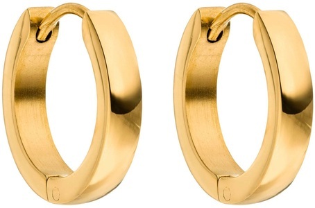 Purelei, Purelei Paar Creolen »Schmuck Geschenk Smooth Ohrringe, 23121«, Purelei Paar Creolen »Schmuck Geschenk Smooth Ohrringe, 23121«