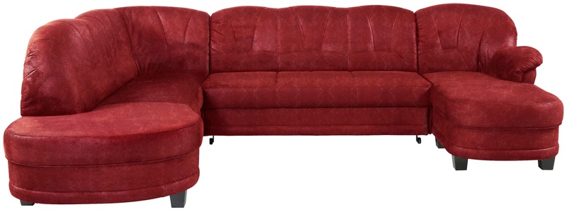 HOME AFFAIRE, Home affaire Wohnlandschaft »Camelita«, wahlweise mit Bettfunktion, Home affaire Wohnlandschaft »Camelita U-Form«, wahlweise mit Bettfunktion