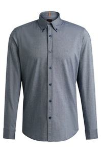 BOSS ORANGE Businesshemd »Rickert_M«, mit Button-down-Kragen
