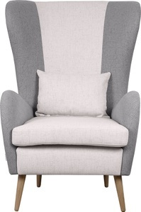 Guido Maria Kretschmer Home&Living Sessel »Salla Bezug Bouclé oder Struktur fein«, wahlweise mit oder ohne Hocker; grosser Sessel: Masse B/T/H: 78/94/118cm