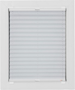 SUNLINES, sunlines Klebe-Plissee »One Size Style Crush«, blickdicht, ohne Bohren, verspannt, 