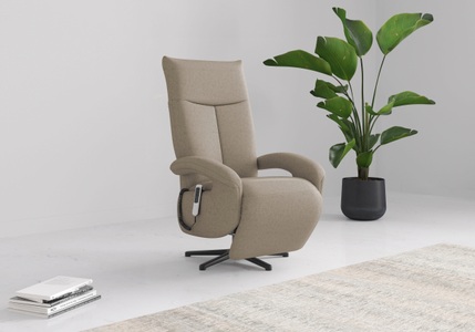 Sit & More, sit&more TV-Sessel "Amica, inkl. Kopfteilverstellung & Drehfunktion" wahlweise mit 2 Motoren, Akku und Aufstehhilfe