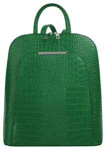 CLUTY, Cluty Cityrucksack, echt Leder, Made in Italy, Cluty Cityrucksack, echt Leder, Made in Italy