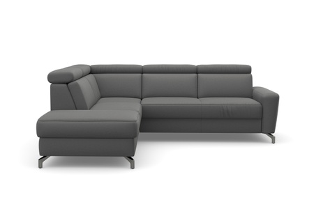 sit&more Ecksofa, inklusive Kopfteilverstellung, wahlweise mit Bettfunktion und Bettkasten