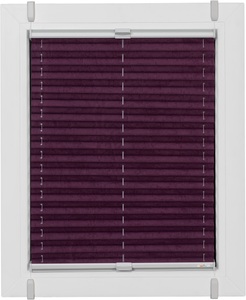 SUNLINES, sunlines Plissee »One Size Style Crush«, blickdicht, ohne Bohren, verspannt, Zubehörfarbe grau, zum Klemmen, sunlines Plissee »One Size Style Crush«, blickdicht, ohne Bohren, verspannt, Zubehörfarbe grau, zum Klemmen