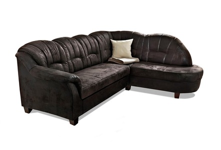 HOME AFFAIRE, Home affaire Ecksofa »Budapest«, wahlweise mit Bettfunktion, mit Recamiere oder Ottomane, 