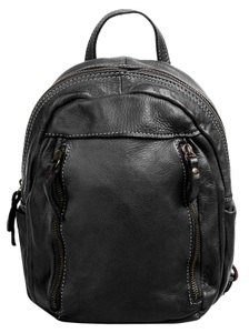 CLUTY, Cluty Cityrucksack, Cluty Cityrucksack, echt Leder, Made in Italy