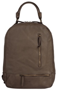 SAMANTHA LOOK, Samantha Look Cityrucksack, echt Leder, Made in Italy, Samantha Look Cityrucksack, echt Leder, Made in Italy