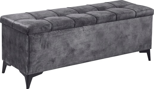 ED EXCITING DESIGN, ED EXCITING DESIGN Truhenbank »Oregon«, Breite 140cm, Bettbank mit Stauraum, ED EXCITING DESIGN Truhenbank »Oregon«, Breite 140cm, Bettbank mit Stauraum
