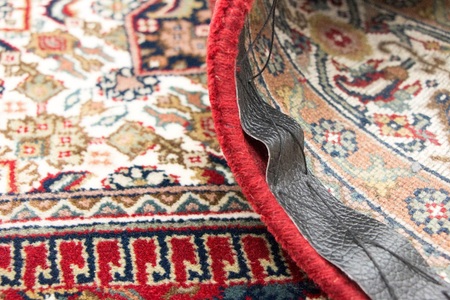 MorgenLand, morgenland Teppich »Bidjar Teppich handgeknüpft rot«, rund, 8 mm Höhe, 