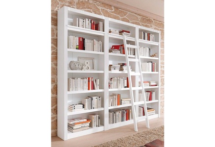 HOME AFFAIRE, Home affaire Bücherwand »Bergen«, aus schönem massivem Kiefernholz, 3 tlg., Home affaire Bücherwand »Bergen«, aus schönem massivem Kiefernholz, 3 tlg.