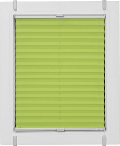 SUNLINES, sunlines Plissee »One Size Style Crepe«, blickdicht, ohne Bohren, verspannt, Zubehörfarbe grau, zum Klemmen, sunlines Plissee »One Size Style Crepe«, blickdicht, ohne Bohren, verspannt, Zubehörfarbe grau, zum Klemmen