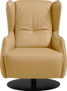 Egoitaliano, Egoitaliano Sessel »Randy«, Egoitaliano Sessel »Randy Hochlehnsessel, Designsessel, Clubsessel, Ohrensessel«, Drehsessel, Relaxsessel, kompakte Stellmasse, bequem