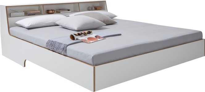 Müller SMALL LIVING, Müller SMALL LIVING Bett »Slope«, in 3 Breiten, ausgezeichnet mit dem German Design Award - Special 2017, Müller SMALL LIVING Bett »Slope«, in 3 Breiten, ausgezeichnet mit dem German Design Award - Special 2017