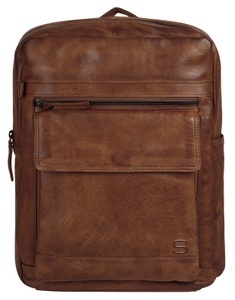 SPIKES & SPARROW, Spikes & Sparrow Laptoprucksack, Spikes & Sparrow Laptoprucksack, echt Leder