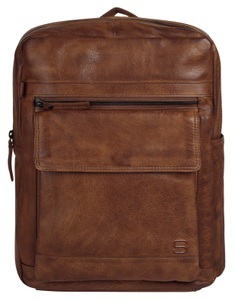 SPIKES & SPARROW, Spikes & Sparrow Laptoprucksack, Spikes & Sparrow Laptoprucksack, echt Leder