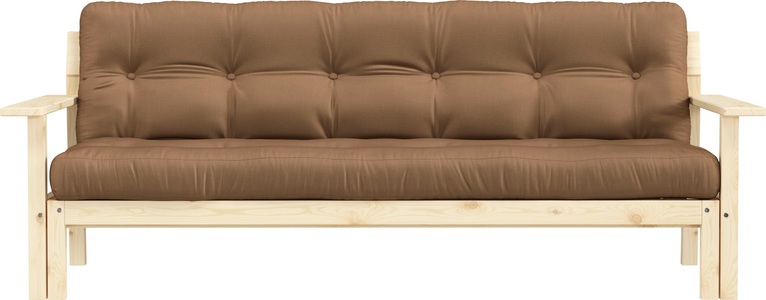 Karup Design, Karup Design Schlafsofa »Unwind«, Mit Holzstruktur, inkl. Futonmatratze, Liegefläche 130x190 cm, Karup Design Schlafsofa »Unwind«, Mit Holzstruktur, inkl. Futonmatratze, Liegefläche 130x190 cm