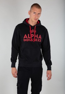 Alpha Industries, Alpha Industries Kapuzensweatshirt, Alpha Industries Hoodie »Alpha Industries Men - Hoodies Foam Print Hoodie«