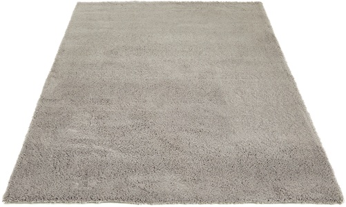 Home affaire Teppich »Santos«, rechteckig, Uni-Farben, sehr weicher Flor, fusswarm