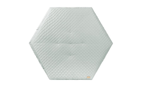 Roba, roba® Laufgitter »Style weiss, 6-eckig«, bis 15 kg, mit Laufgittereinlage frosty green, roba® Laufgitter »6-eckig auf Rollen«
