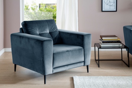 Trendfabrik, Trendfabrik Sessel, Trends by HG Sessel »Barcelona«, mit Metallfuss, frei im Raum stellbar