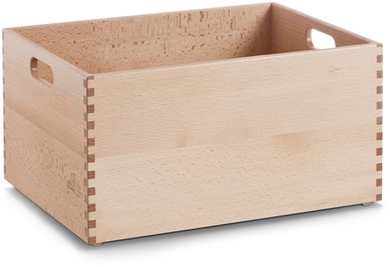 undefined, Allzweckkiste Buche lackiert, Allzweckkiste Buche Lackiert | 21 × 30 × 40 cm | 20 l