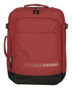 Travelite, travelite Freizeitrucksack »Kick Off, rot«, travelite Freizeitrucksack »KICK OFF Rucksack/Bordgepäck«, Reiserucksack Streetpack Kabinengepäck