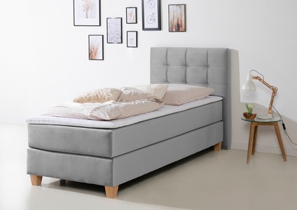 Home affaire Boxspringbett »Moulay«, inkl. Topper, in 3 Härtegraden, TFK auch in Härtegrad 4