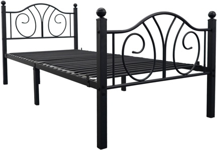 GOODproduct, GOODproduct Metallbett »Amrum Landhausbett Bett Märchenbett Prinzessinbett« Träume wie im Märchen: Dein romantisches Metallbett in 2 Breiten, GOODproduct Metallbett »LUND Landhausbett Bett Märchenbett Prinzessinbett« Träume wie im Märchen: Dein romantisches Metallbett in 2 Breiten