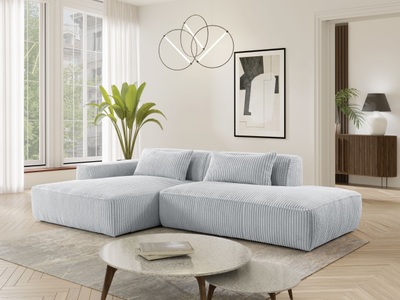 exxpo - sofa fashion, exxpo - sofa fashion Ecksofa »Billund modernes Designsofa, bequem und elegant, Breite 294cm, L-Form« modern, L-form, Wellenfedern, inklusive 2x Nierenkissen, exxpo - sofa fashion Ecksofa »Billund modernes Designsofa, bequem und elegant, Breite 294cm, L-Form« modern, L-form, Wellenfedern, inklusive 2x Nierenkissen