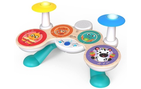 undefined, Hape Deluxe Magic Touch Drum (connected) 800900, Hape Spielzeug-Musikinstrument »Baby Einstein, Together in Tune Drums?«, Connected Magic Touch?; FSC®- schützt Wald - weltweit