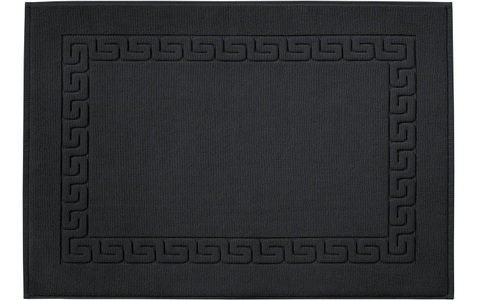 FISCHBACHER, FISCHBACHER - Badematte DREAMFLOR - schwarz - Baumwolle - 50cm/72cm, weseta switzerland Badematte »Dreamflor«